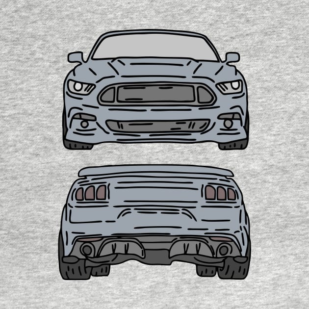 double view muscle car by fokaction